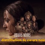 distribution de cœurs noirs