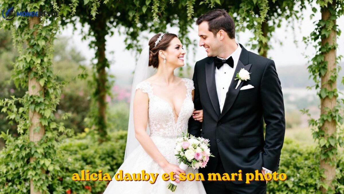 Alicia Dauby et son mari