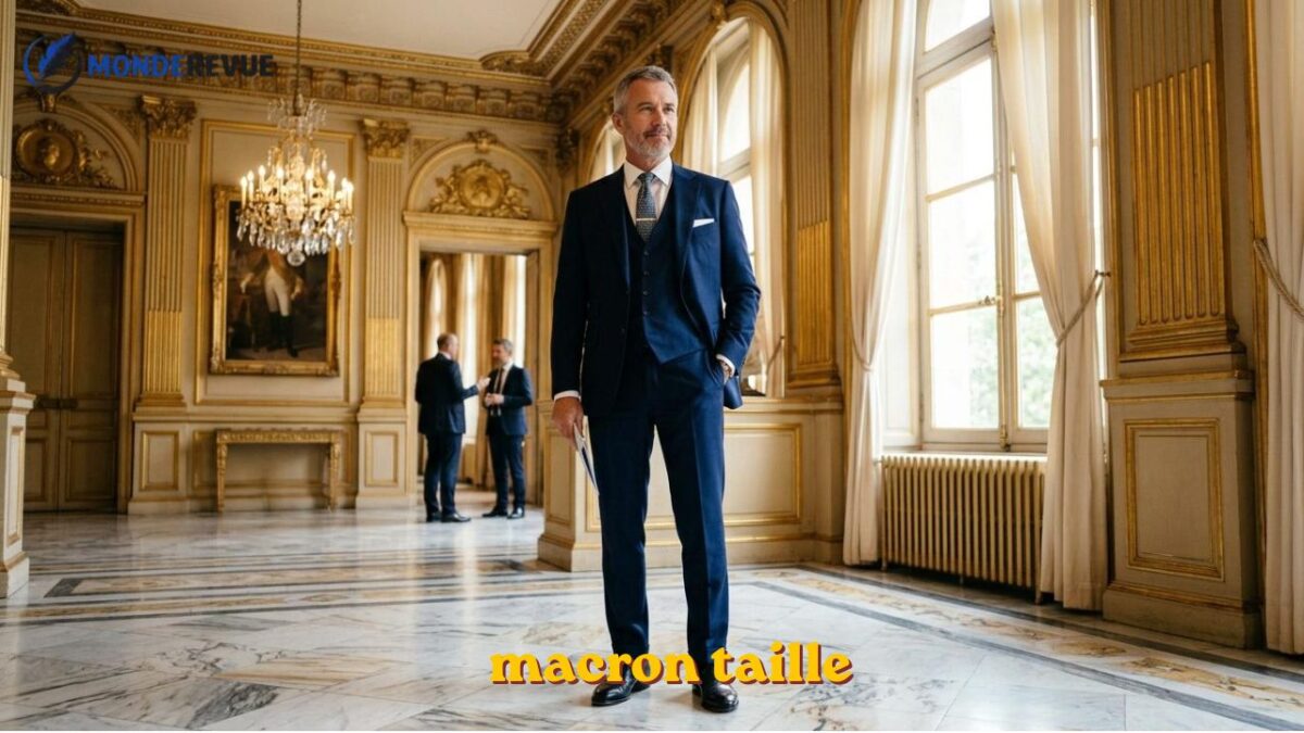 Macron taille