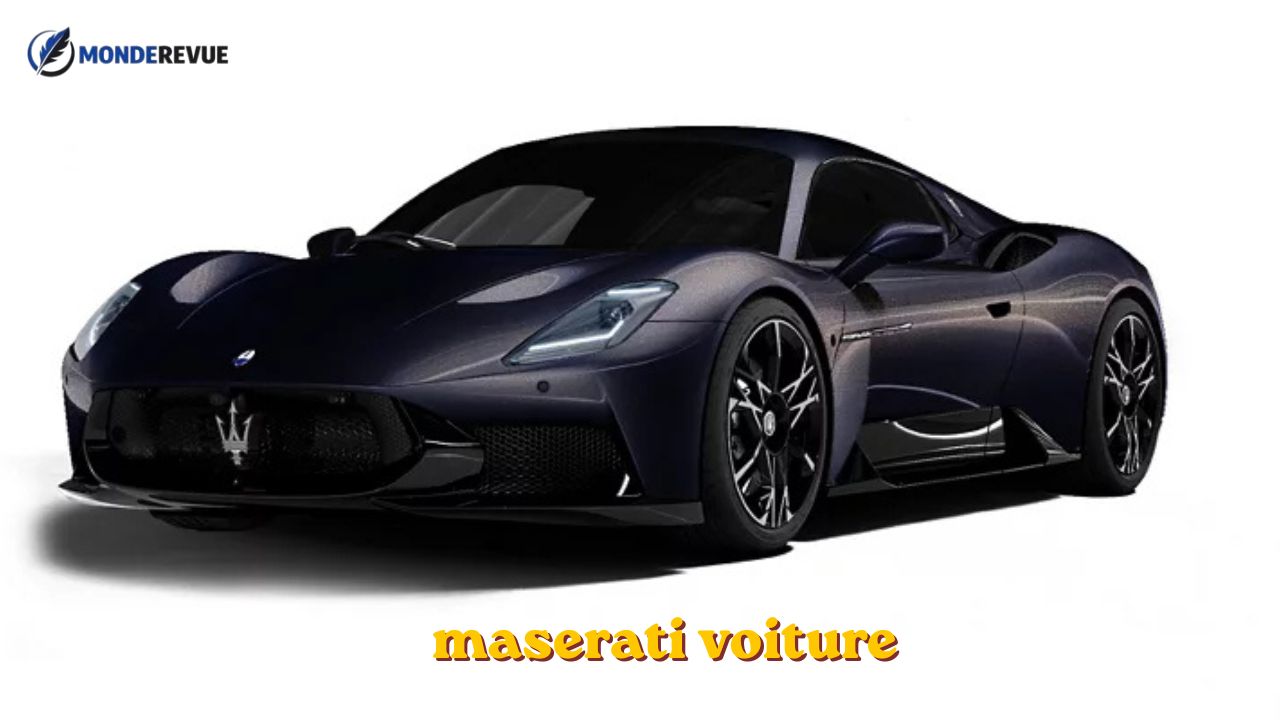 maserati voiture
