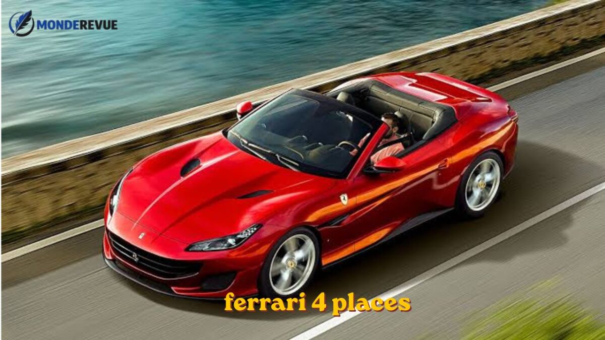 ferrari 4 places