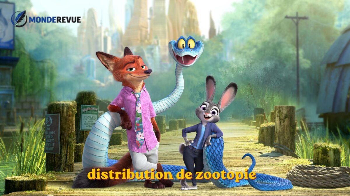 distribution de zootopie